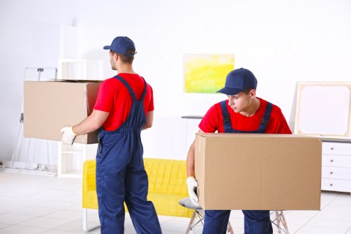 Man With A Van Barnsbury moving service in a local neighborhood setting