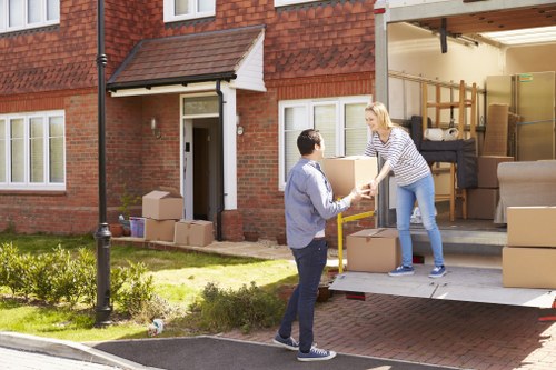 Commercial moving team planning a relocation in Barnsbury