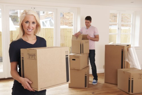 Packing and furniture handling for a Barnsbury house move