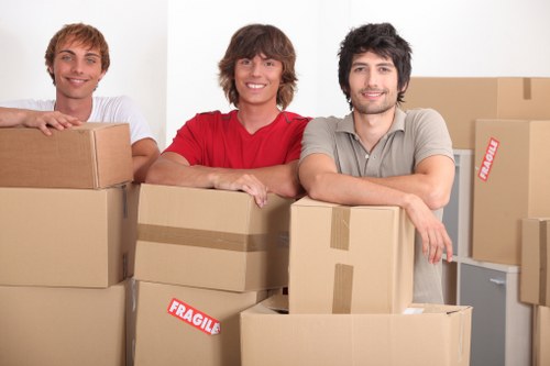 Professional movers planning a residential relocation in Barnsbury
