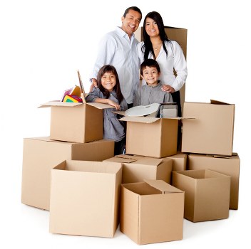 Local removal truck for flat moves near Barnsbury